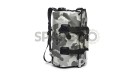 Genuine Royal Enfield Fusillade Rainproof Duffel Bag Camo Grey - SPAREZO